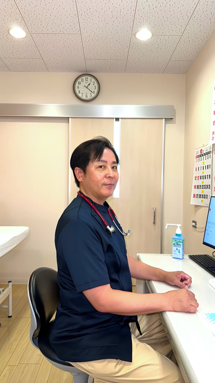 みなとファミリークリニック 院長 矢田篤司（三重大学医学部卒）